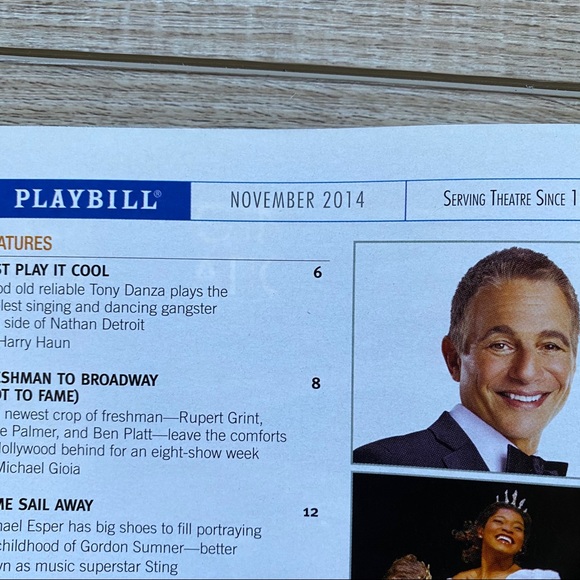 PLAYBILL Love Letters - Picture 4 of 4